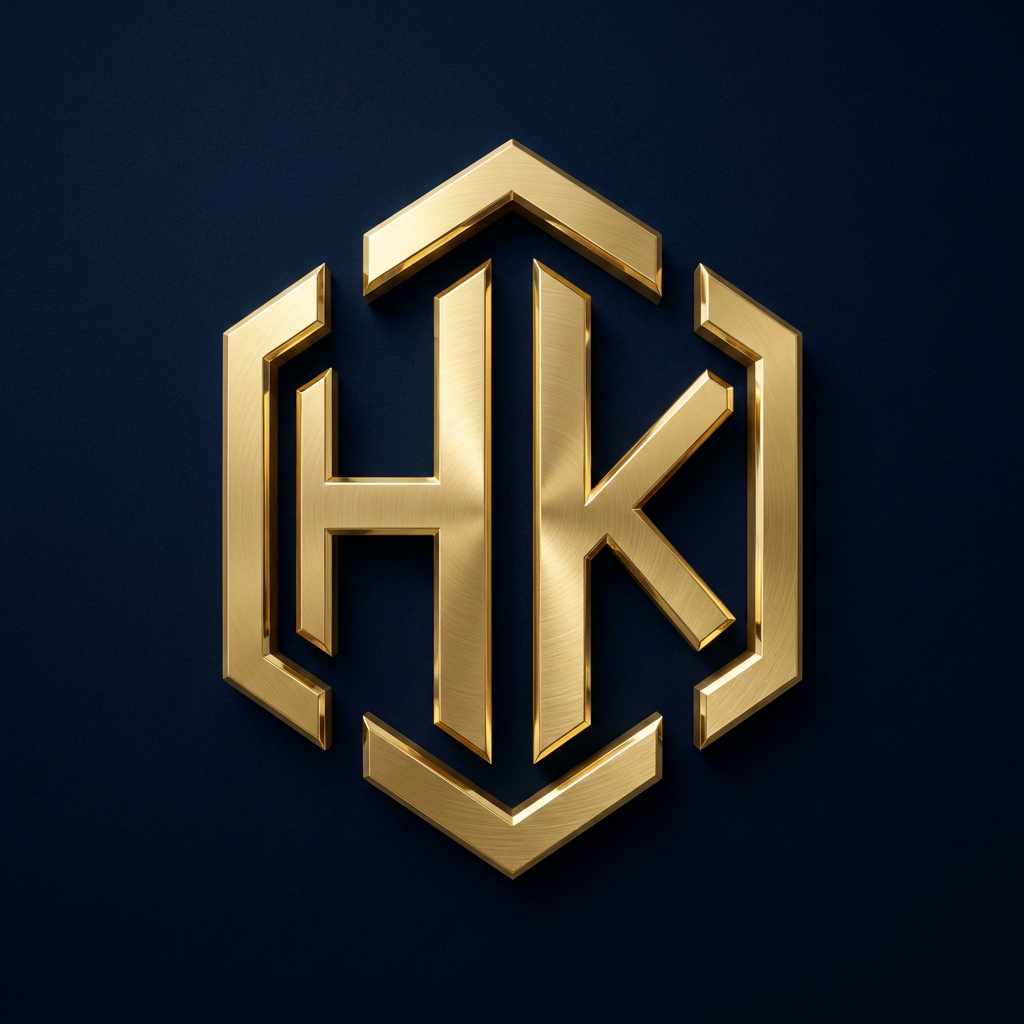 HK Investment Management logo — Gold · Square